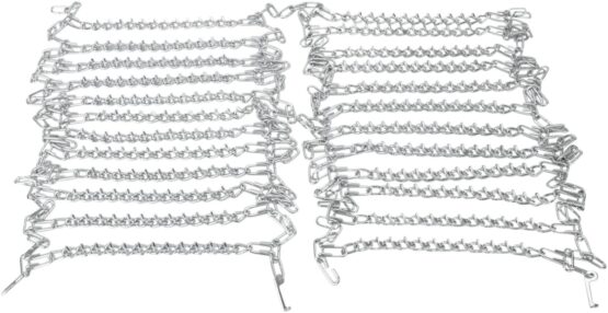 Moose Offroad V-Bar Tire Chains Pair For Many ATVs and UTVs