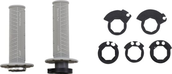 ODI DirtControl V2 Lock-On Grips Gray 7/8in Bars Pair