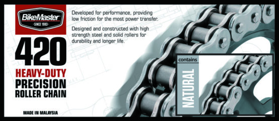 BikeMaster 420H x 100 Heavy Duty Motorcycle Chain