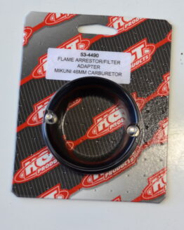 Flame Arrestor / Air Filter Adapter For Mikuni BN 46mm Carburetors