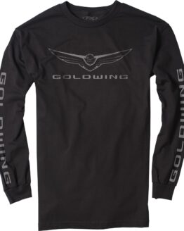 Men's Gold Wing Icon Long Sleeve Tee