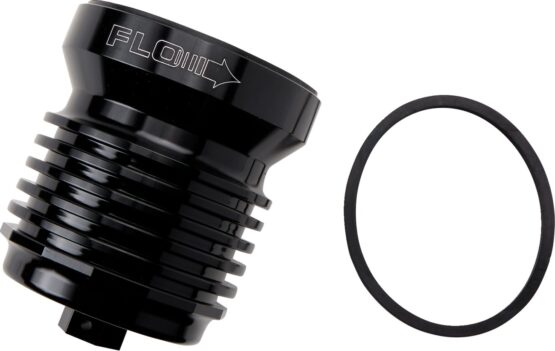 PC Racing Flo Stainless Steel Oil Filter Black For Harley Revolution Max