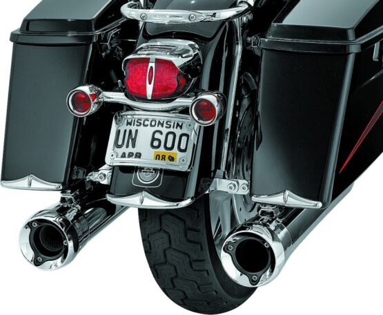 Kuryakyn Rear Fender or Saddlebag Accent Tips Chrome Pair - Image 2