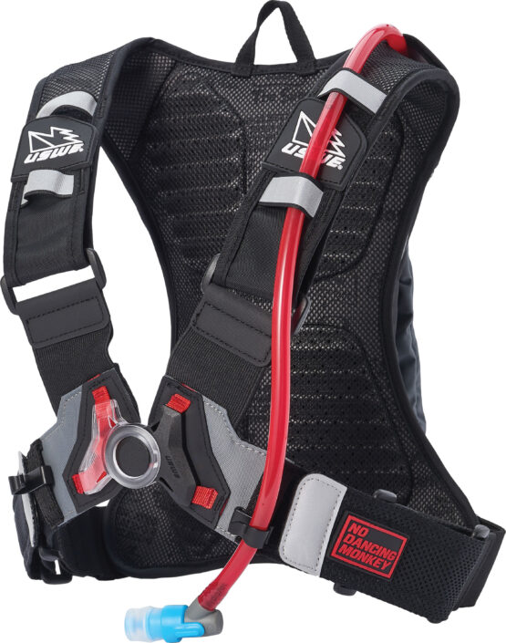 USWE Raw 3 Hydration Pack Carbon Black with Plug-n-Play Tube 2.0L - Image 3
