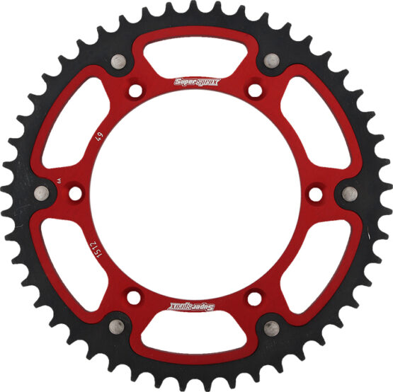 Supersprox Stealth Rear Sprocket 49T Red 520 Chain Fits Beta Suzuki Gas Gas
