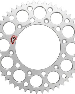 Grooved Rear Sprocket - Silver 50 Teeth 520