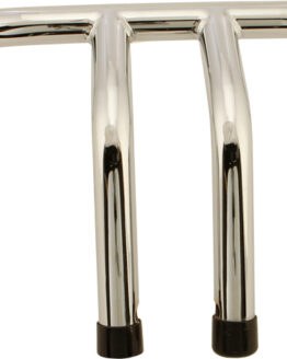 Fat Tiller Handlebar Chrome 1.25" w/10" Rise