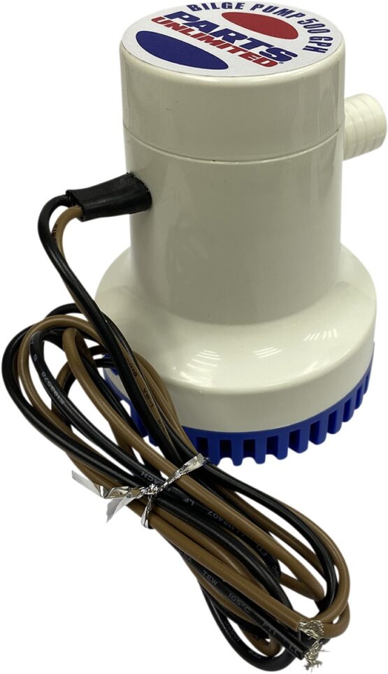 Parts Unlimited Non-Automatic 500 GPH Bilge Pump