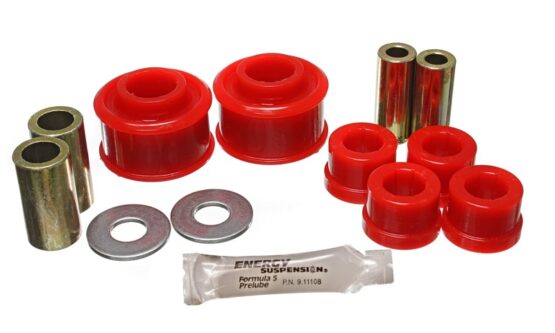 Red Front Control Arm Bushing Set