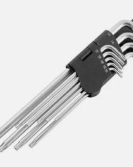 BikeMaster 9-pc Ball End Long Wrench Set - Torx