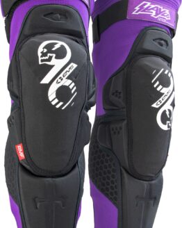 EVS Slayco96 Knee Guard Pair Purple/Black S/M