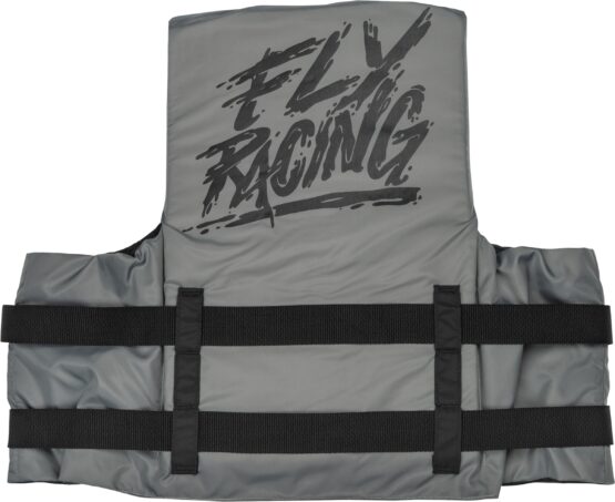 Fly Racing Nylon Flotation Vest Grey/Black 2X-Large Unisex - Image 2