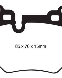 EBC Yellowstuff Rear Brake Pads Semi-Metallic DP41996R Fits 08-10 BMW 135 3.0TT