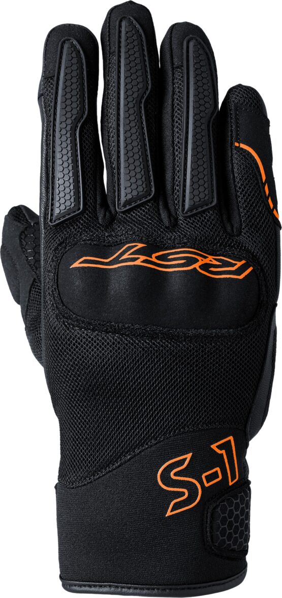 RST S1 Mesh CE Glove Black/Neon Orange 2XL