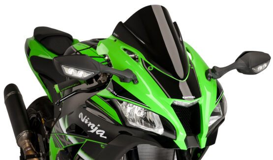 Black Racing Windscreen