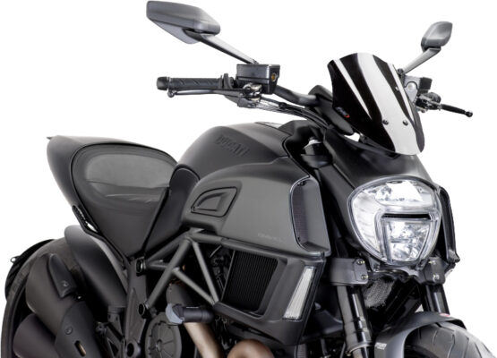 Black Naked New Generation Windscreen