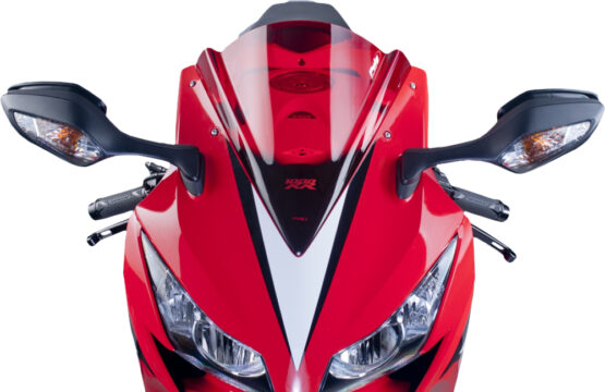 Red Racing Windscreen