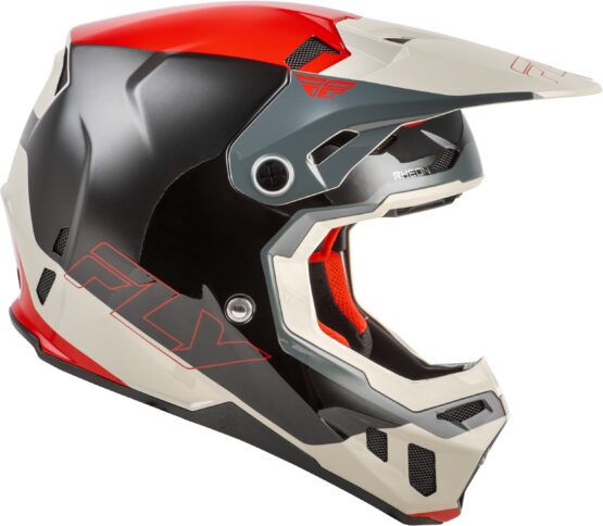 Fly Racing Formula CC Glide Helmet Black/Red/Grey XL - Image 2