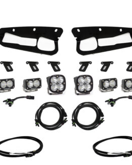 Baja Designs Fog Pocket Kit Pro w/Upfitter Fits 2021+ Ford Bronco
