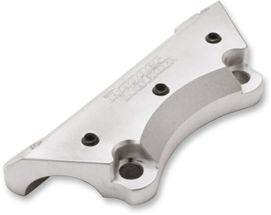 Bagger Nation Super Clamp 1in One-Piece Handlebar Riser Clamp Satin