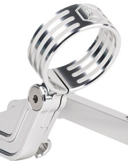 Legend Suspension REVO ARC External Reservoir Mounts Clear For Harley FL Touring