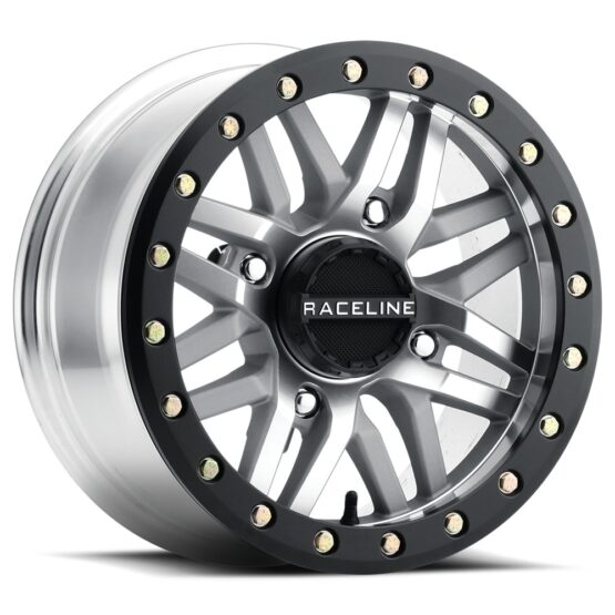 Ryno Beadlock Wheel 4/137 15X10 5+5 0MM Black Ring/Cast