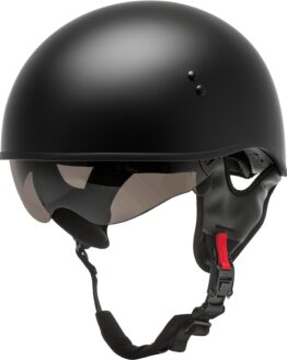 GMAX HH-65 Half Helmet Naked Matte Black 2X-Large