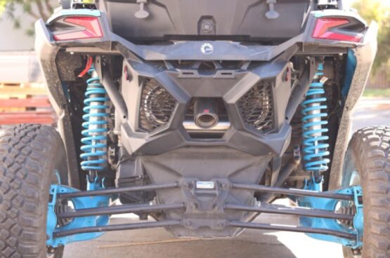 Big Gun Explorer Slip-On Exhaust Stainless Fits 17-23 Can-Am Maverick X3