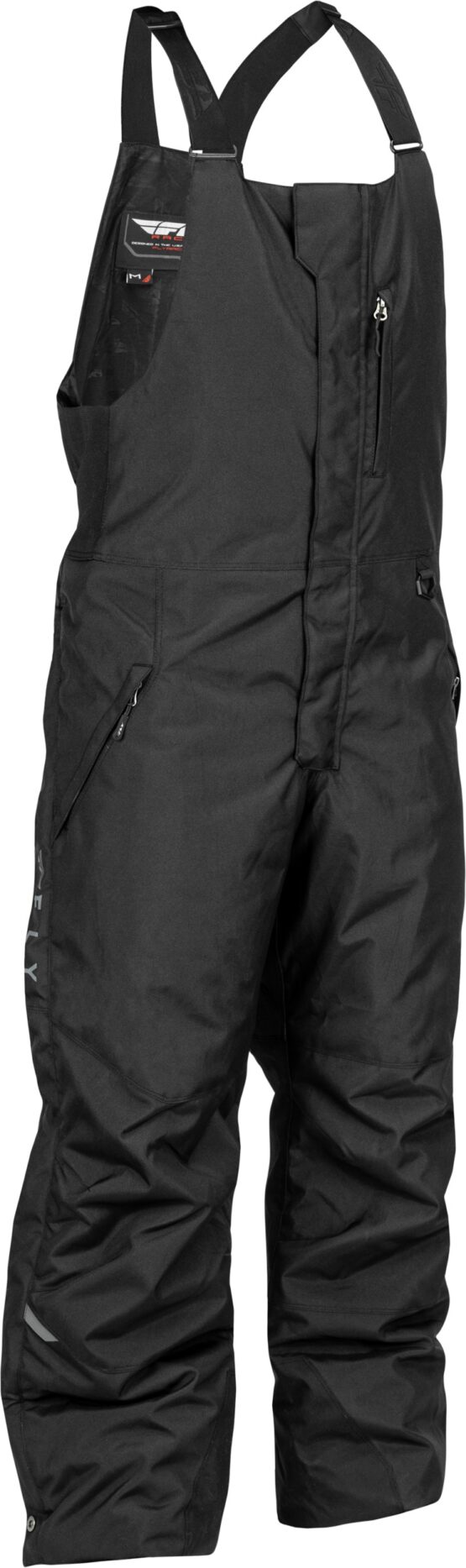 Fly Racing Outpost Bib Black/Grey Small Snow Pants