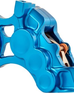 Arlen Ness Left Blue Tech Brake Caliper 6 Piston 14"