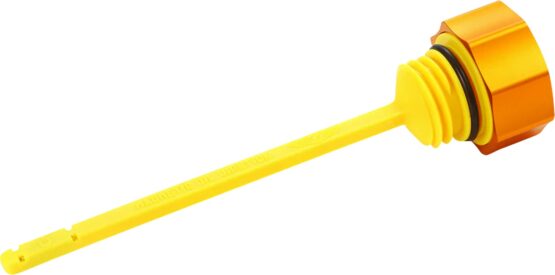 Figurati Designs Gold Magnetic Oil Dipstick Curved M8 Touring/Trike - Image 2