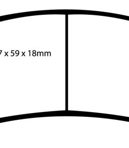 EBC Yellowstuff Front Brake Pads Semi-Metallic Fits 02 Cadillac Escalade 5.3