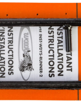 Woody's Top-Stock Hardweld Wear Bars for Polaris OEM Plastic Skis Pair