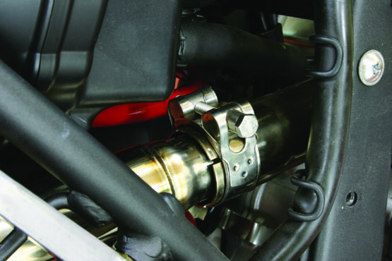 Stainless Exhaust Clamp 36mm-39mm - Image 2