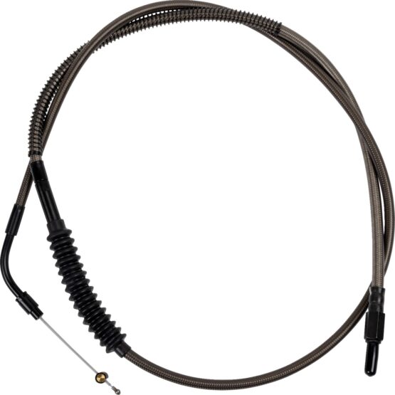 Barnett Carbon Clutch Cable Standard Black For Harley FLTRX Road Glide