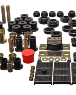 67-69 Chevrolet Camaro (w/mono leaf springs) Black Hyper-flex Master Bushing Set