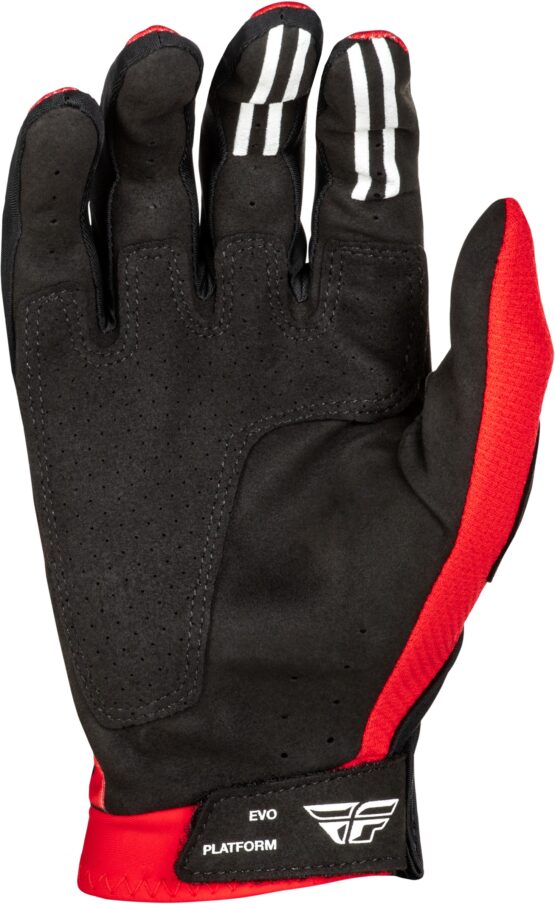 Fly Racing Evolution DST Gloves Red/White/Black Large - Image 2