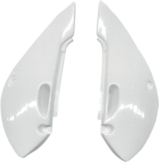 UFO Side Number Plates White Fits Suzuki KX65 2001-2007
