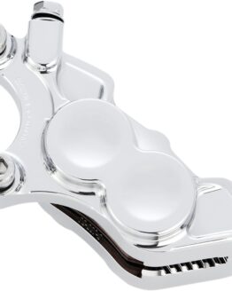 Arlen Ness Chrome Tech 4-Piston Front Right Brake Caliper Chrome 11.8"
