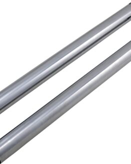 PRO-ONE Chrome Fork Tubes 49mm 27.5in Pair For Harley Dyna Models