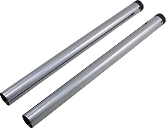 PRO-ONE Chrome Fork Tubes 49mm 27.5in Pair For Harley Dyna Models