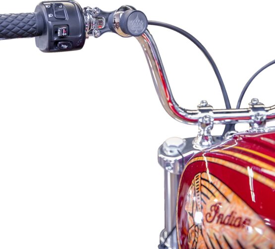 Klock Werks iOmount Handlebar Mount Chrome For Indian Scout Models - Image 2