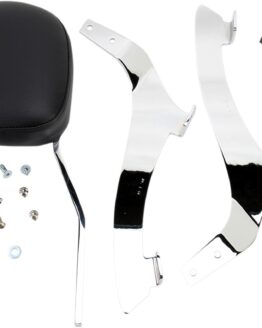 Short Square 14" Sissy Bar Chrome