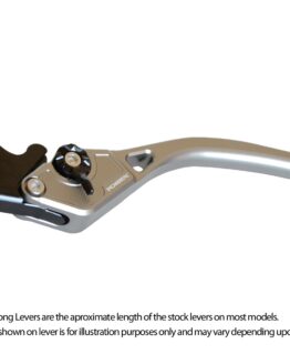 V3 2.0 TI-Silver Stock Length Clutch Lever