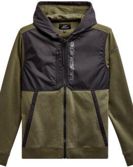 Aligned Hoodie Military/Black Small by Alpinestars