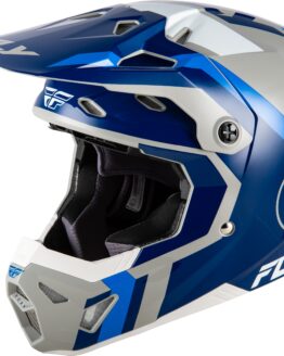 Fly Racing Formula CP Seal Helmet Navy Blue Grey Medium