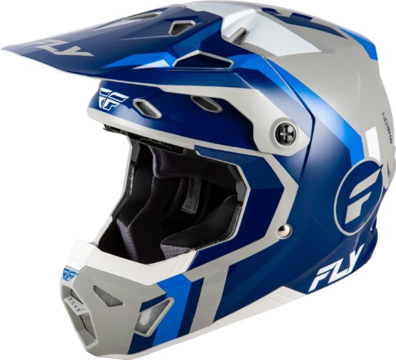 FLY Racing Formula CP Seal Helmet Navy/Blue/Grey Small