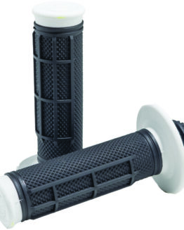 ProTaper Pro Series Clamp-On 1/2 Waffle Grips White/Black