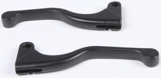 Black Alloy Lever Set Fits Honda, Kawasaki, Suzuki, Yamaha Early Style Cables