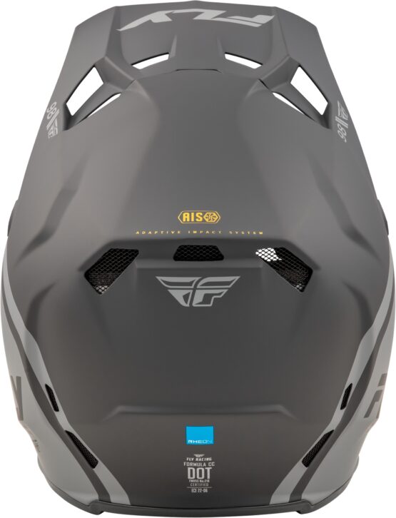 FLY Racing Formula CC Objective Helmet Matte Black/Grey MD - Image 2